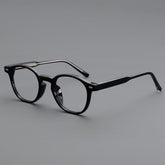 Ons Vintage TR90 Eyeglasses Frame Round Frames Southood Bright Black